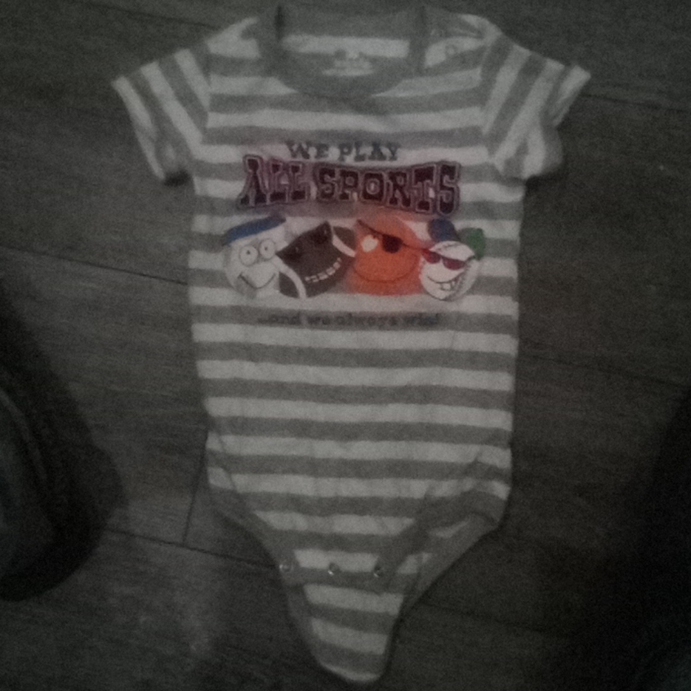 Striped Onesie